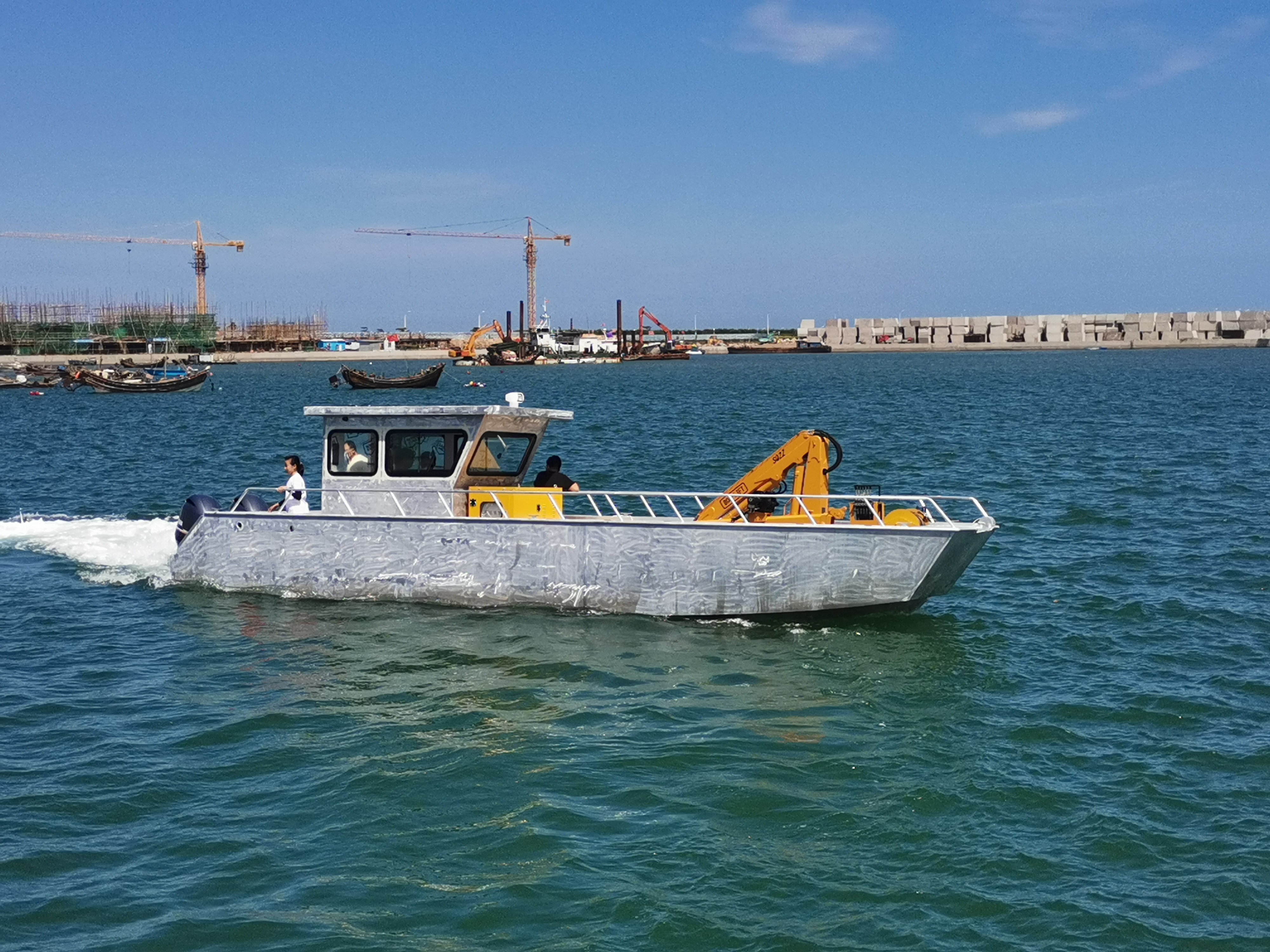 10m Aluminum Mooring And Anchor Carrier Boat for Sale