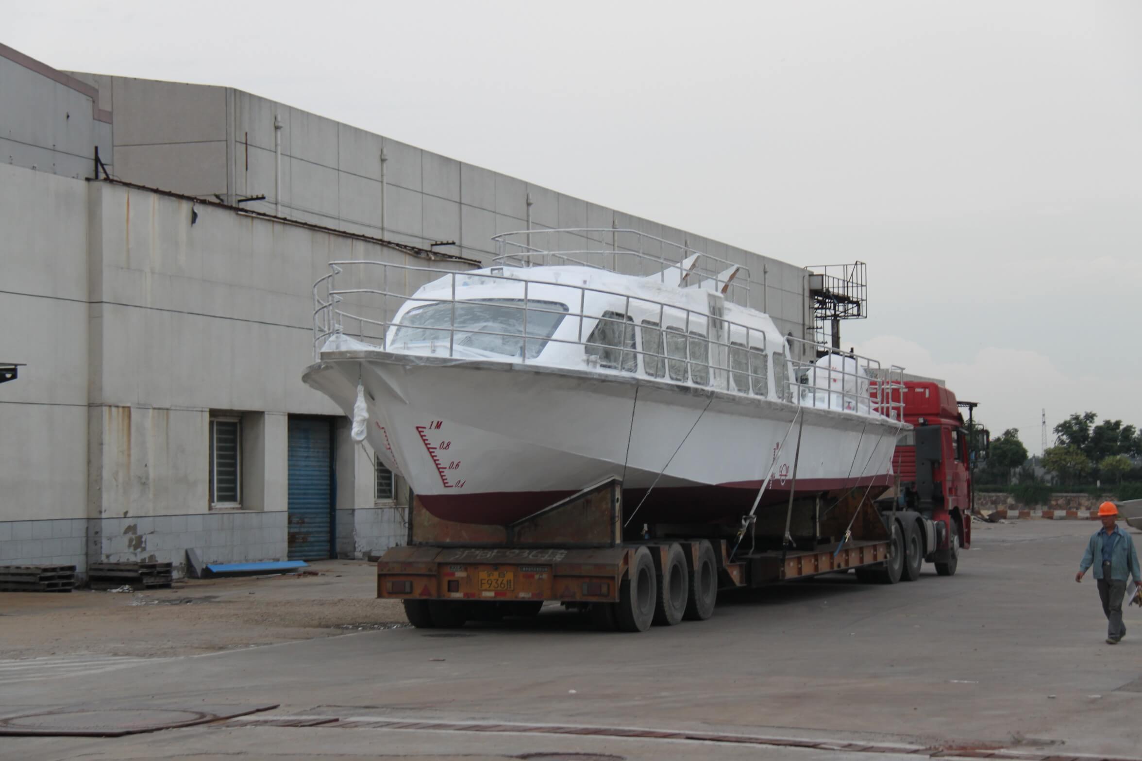 18m 60 Persons Aluminum Hull Passenger Crew Boats for Sale