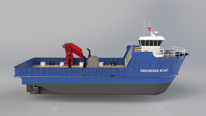 Grandsea 22m Steel River And Sea Offshore Research And Survey Boat for Sale