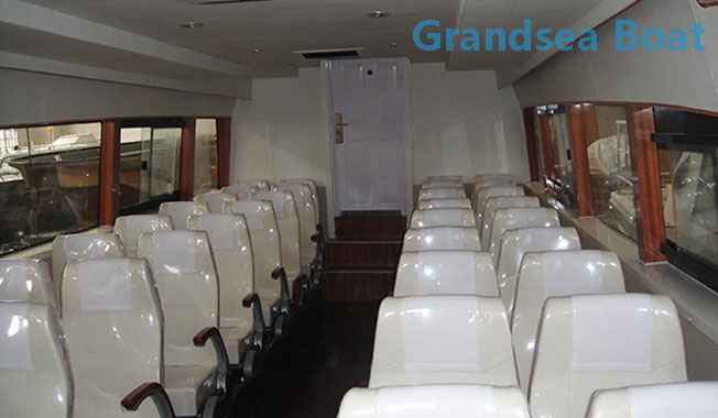 Grandsea 18m 60 Perons Fiberglass Sightseeing Taxi Ferry Boat for Sale