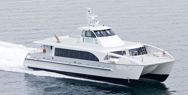 24m 110persons High Speed catamaran Aluminum Passenger Boat for Sale