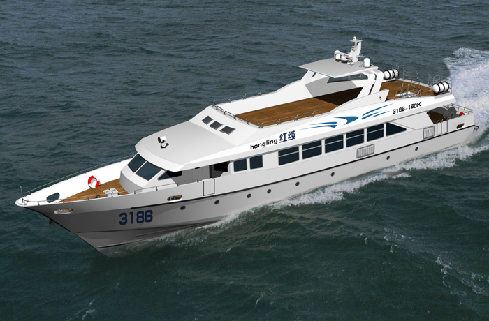 Grandsea 32m 200perons Aluminum Passenger Liner Ferry Ship ...
