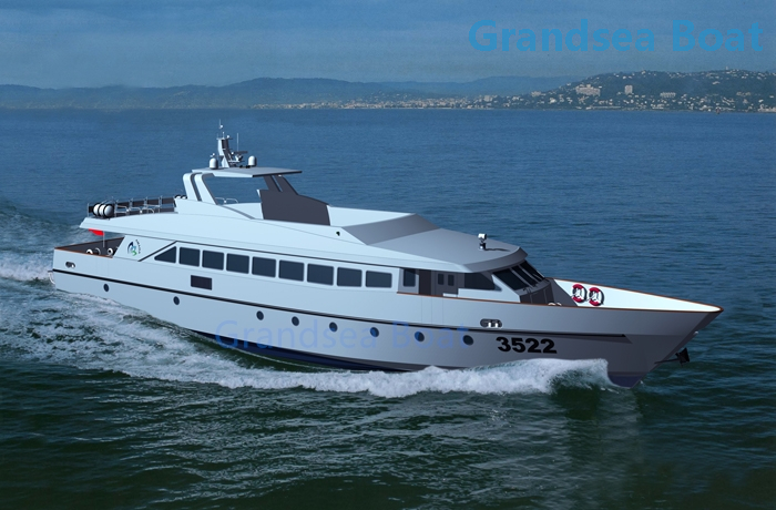 199seats Aluminum Hull Fast Passenger Ferry Boat for Sale ...