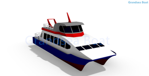 50 Seats/persons High Speed Aluminum Catamaran Ferry Boats for Sale